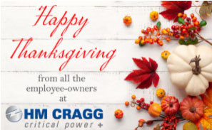Happy Thanksgiving from HM Cragg